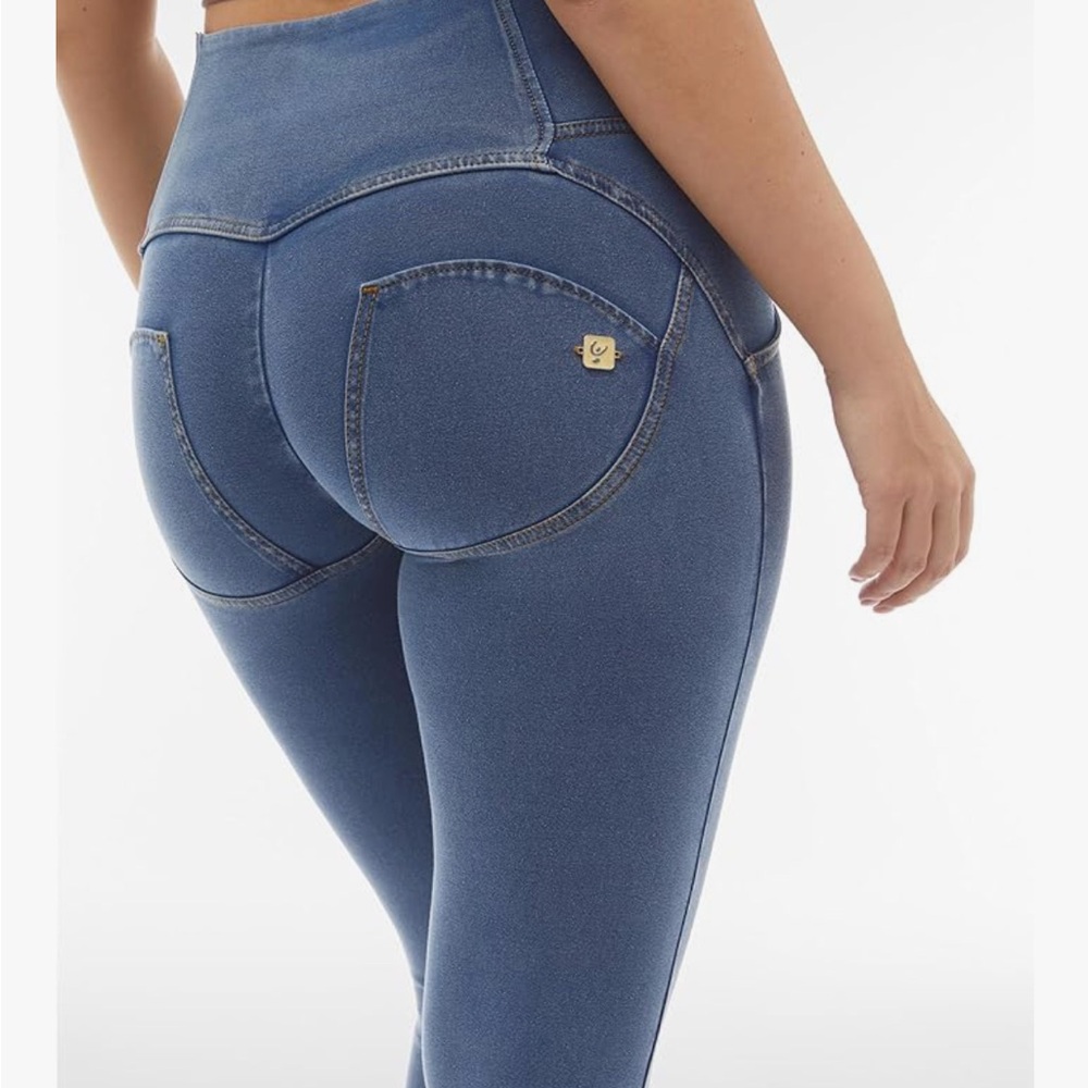 Freddy Light Blue Women's Jeggings - Slim Fit - Picture 4 of 9